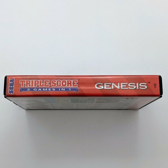 Triple Score (Genesis) - Complete in Case (Sega, 1993) Hang-On Soccer Columns - Picture 3 of 9
